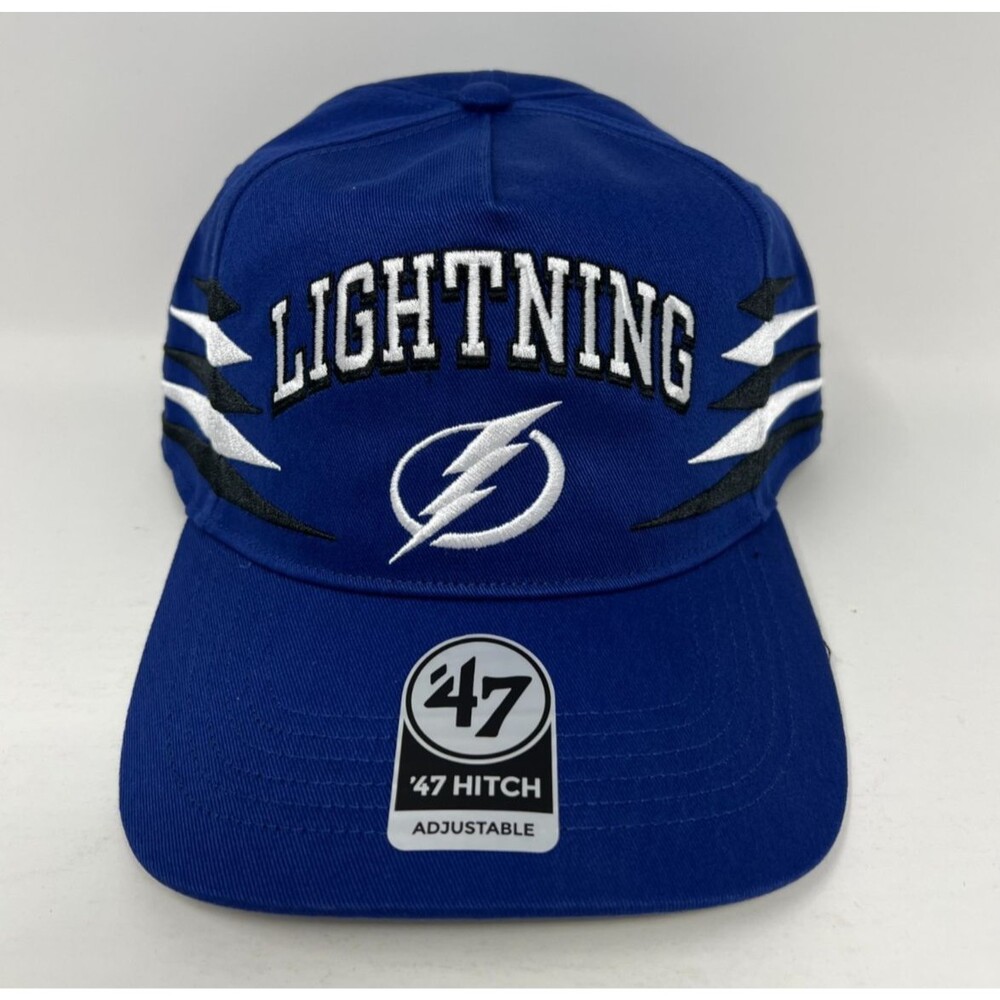 Tampa Bay Lightning NHL '47 Brand Blue Diamond Hitch Adjustable Snapback Hat